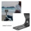 HEMOTON Rear Seat Backrest with Ergonomic Support Pad for 4