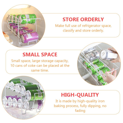 Set of 3 Dispenser Empty Bottle Storage Rack Baby 1