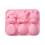 Easter chocolate mold silicone bunny egg shapes 12 pcs 2