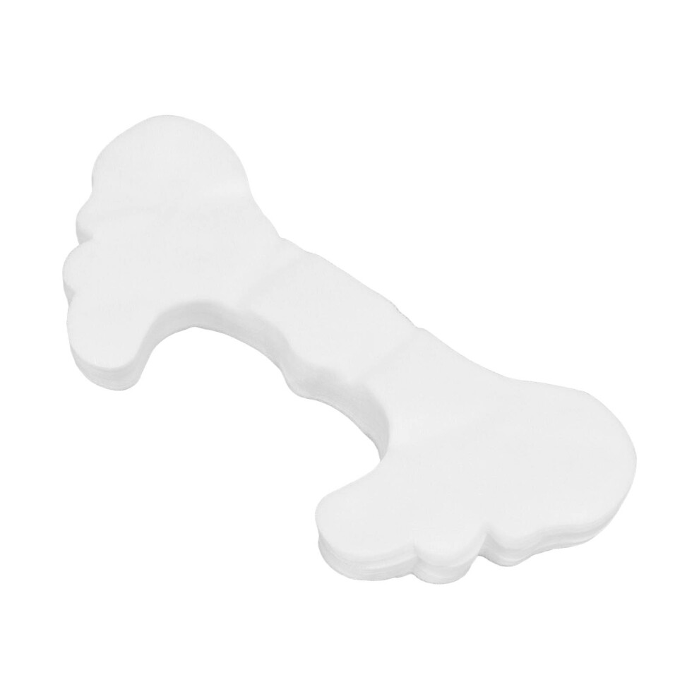 100pcs Thin Silk Butterfly Shape Cheek Mask Paper for Beauty Salon