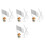 400Pcs Sturdy Transparent Mini Plastic Spoons for Home and Parties 8