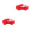 2Pcs Bow Tie Collar Breathable Canvas Pet Bowties for Parties 5