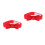2Pcs Bow Tie Collar Breathable Canvas Pet Bowties for Parties 6