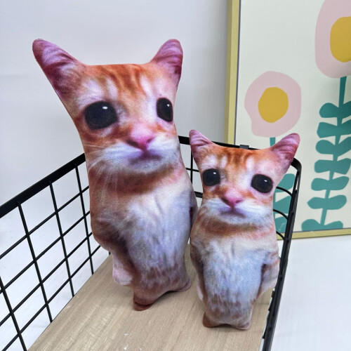 El Gato Λούτρινο Μαξιλάρι Λούτρινο Παιχνίδι Λούτρινο Μαξιλάρια για Άνεση 1