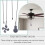 Ceiling Fan Pull Chain Fan Extension Chain Fan Chain Pulls Decorative 12 Inch Ceiling Fan Chain Extender Ornament C 3