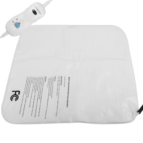Quick Heated Pad for Pets, Pet Heating Pad with Adjustable Temperature Timer Function Auto Power Off Safety Design Suitable for Cats Dogs Small 2