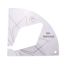 11PCS Free-Motion Quilting Template Set-Sewing Ruler & Clear Mark Acrylic Ruler & Ironing Ruler for DIY Machine Quilting