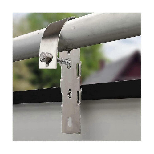 4pack Solar Panel Holder Solar Hook For Solar For Balcony Railing Holder, Solar Mounting Balcony Po 2