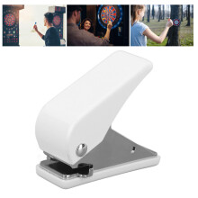 Dart Wing Hole Puncher Alloy Portable Manual Dart Flight Punch Tool for Home