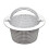 Swimming Pool Skimmer Replacement Basket with Handle, 2 Pack - Above Ground Pool Thru-Wall Skimmer Baskets 5