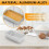Kitchen Non Stick Loaf Pan Banana Bread Baking Bakeware Cookware Tray 4
