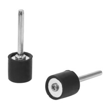 100pc 1/2" Sanding Bands Kit with 2 Sanding Drum Mandrel For  Rotary Tools