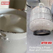 Base for Propane Cylinder Tank,2pcs Propane Tank Protective Spacer Base,Fits 20-40lb(5-10 Gallons)Propane Cylinders