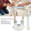 Baby Walker Harness with Multi Functional Design and Sturdy Construction, Breathable Anti Static Mesh Fabric, Quick Drying Lumbar Support Walking 4