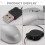 USB Wired Mouse Retractable Cable Tiny Small Mouse 1600 DPI Optical Compact Travel Mice for Windows 98 2000 XP Vista Ve (Silver) 2