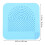 Papper Quilling Board Quilling Stick Board Quilling Tool Quilling Grid Board Husking Board med Stift Blå 10