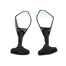360Rotating Stealth Mirrors For Sport Bikes LED Turn Signal Mirrors Convex Mirror Surface Adjustable Mirror Angle Sturdy And Durable Aftermarket