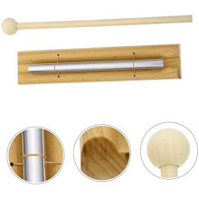 Hand Chimes 1 Phoneme Percussion Instrument Musical Toy Wooden Wind Chime Music Teacher Tools Hand Bell Chime