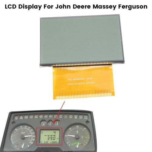 ÉCran LCD pour Tracteurs  Massey Ferguson Remplacement de L'éCran Du Groupe D'Instruments 1