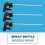 12 Pcs Trigger Sprayer Spray Bottle Nozzle  - 28/410 Neck Bottle Size 10
