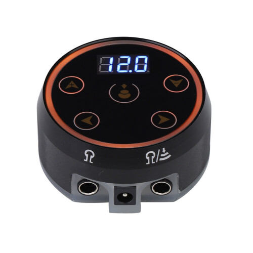 Advanced Tattoo Power Supply Unit With Rotational Abilities On Display Screen User Friendly Voltage Adjustment Easy Setup Compact Design For Studio 2