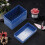 Square Plastic 10 Coin Capacity Holder Slab Storage Box Case Fit for PCCB NGC 7