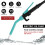 Liquid Transfer Pump Transfer Pump with Flow Control Nozzle 2.4 Gallons Portable Efficient Fuel Transfer Pump Orange 6