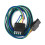 Durable Trailer Wiring Harness Extension5Way Flat Plug Waterproof Design Easy Grip Tabs Universal Trailer Compatibility 3