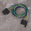 Durable Trailer Wiring Harness Extension5Way Flat Plug Waterproof Design Easy Grip Tabs Universal Trailer Compatibility 5