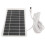 Outdoor USB Solar Panel 2W 5V Type C Mini Portable Polycrystalline Silicon 1