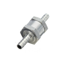 Aluminum Alloy Fuel Check Valve Non Return One Way Type Medical Grade Seal Prevents Fluid Reversal Strong Acid Base Salt Resistance Reliable