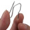 10pcs Curtain Drapery Pin Hooks - Silvery 5