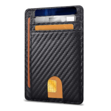 Slim Wallet for Unisex, Stylish and Durable Credit Card Holder with RFID Blocking, Minimalist Design for Safe and Practical Use, Office Travel Home