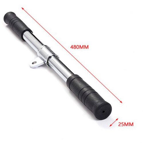 Pull Down Bar Gym Rotating Straight Bar for Cable Machine Attachments Rowing Workout Biceps Home Gym Training Equipment 1