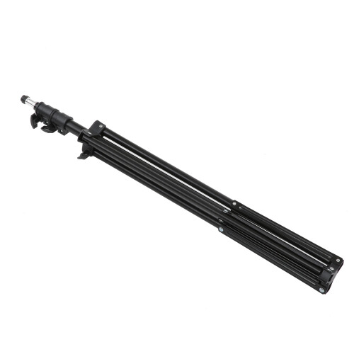 Lightweight Aluminum Compact Storage Photography Tripod Stand Versatile Screw Maximum Stability Adjustable Height Studio Light Support Heavy Duty 1