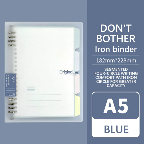 A5 Loose Leaf Notebook with Thick Tear-Resistant Paper 1