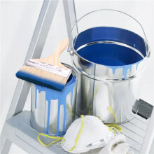 220 x 135mm Wide Bristle Hair Wooden Handle Paint Brush Wall Painting Tool