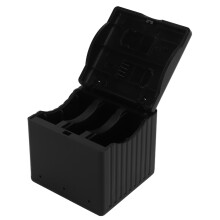 GoPro Hero Series Charger, Intelligent Indicator & Multi-Protection Portable Case for Fast Triple Slot Charging