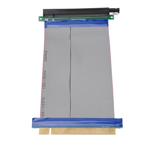 PCI-E Express 16X Riser Card Extender Extension Cable Ribbon Flex 2