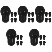 25St Silicone Vervangende Oordoppen Zwart Voor Geluidsbescherming