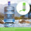 1x Drinking Water Pump Manual Bottled Hand Press Portable Pump Dispenser 5
