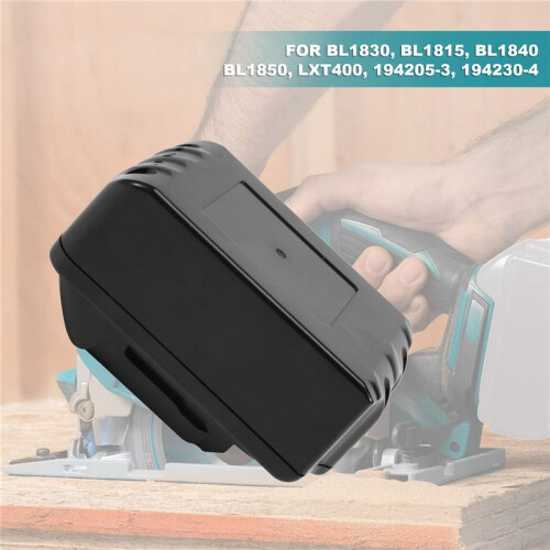 BL1830 with Li-Ion Power Tools Battery Case Replacement for  18V BL1840 BL1850 Plastic Shell 2