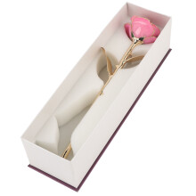 Forever Golden Rose Evig Ægte Blomst 24K Forgyldt Ikke-oxiderende Kunstige Roser Velegnet Til Bryllupsdag Frieri Mors Dag Luksus