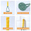 Pressed Potato Masher Ricer Puree Juice Maker Potato Pusher Smooth Mashed Potatoes Crusher Fruit Tools Kitchen Brown 6