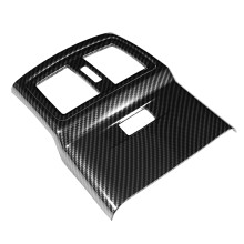 Adesivo decorativo per interni auto con motivo in fibra di carbonio, materiale ABS di alta qualità, antipolvere, autoadesivo, resistente ai graffi,