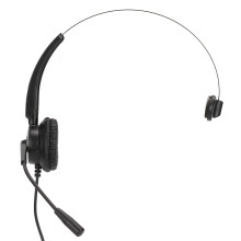 H500 3,5 mm Stecker Computer Callcenter-Headset, 28 mm Lautsprecher