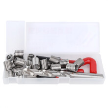 Easy To Install Thread Repair Kit Helicoil Inserts Anti Seismic Stainless Steel High Precision Assorted Wire Screw Sleeve Set For Industrial Equipment