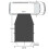 Green universal awning sun canopy for motorhome van 7
