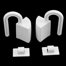 Door Finger Protection Hinge Stopper 2 Pairs