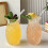 3 Pezzi Bicchieri da Cocktail All'Ananas Bicchieri da Succo In Rilievo per Cocktail e Bevande 7